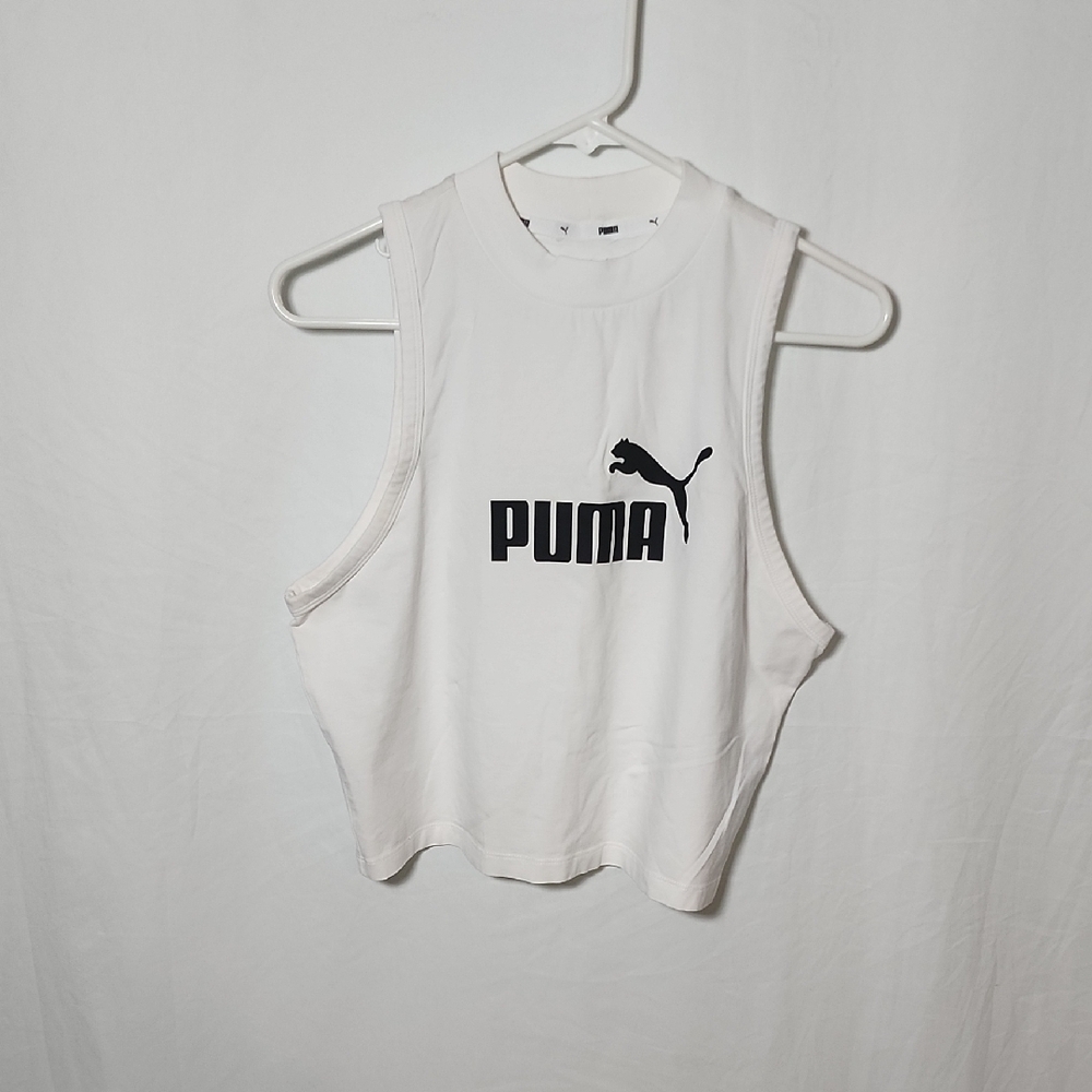 Puma White Tank Top